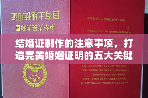 利州结婚证制作的注意事项，打造完美婚姻证明的五大关键点