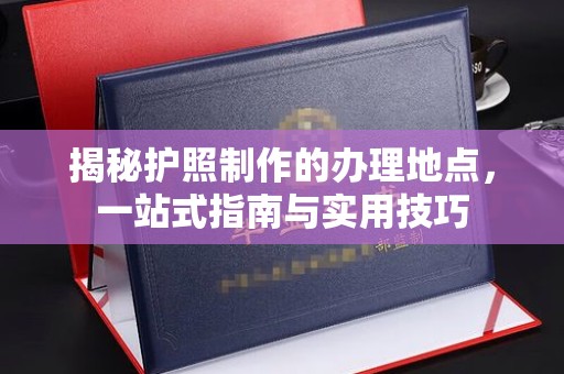 利州揭秘护照制作的办理地点，一站式指南与实用技巧
